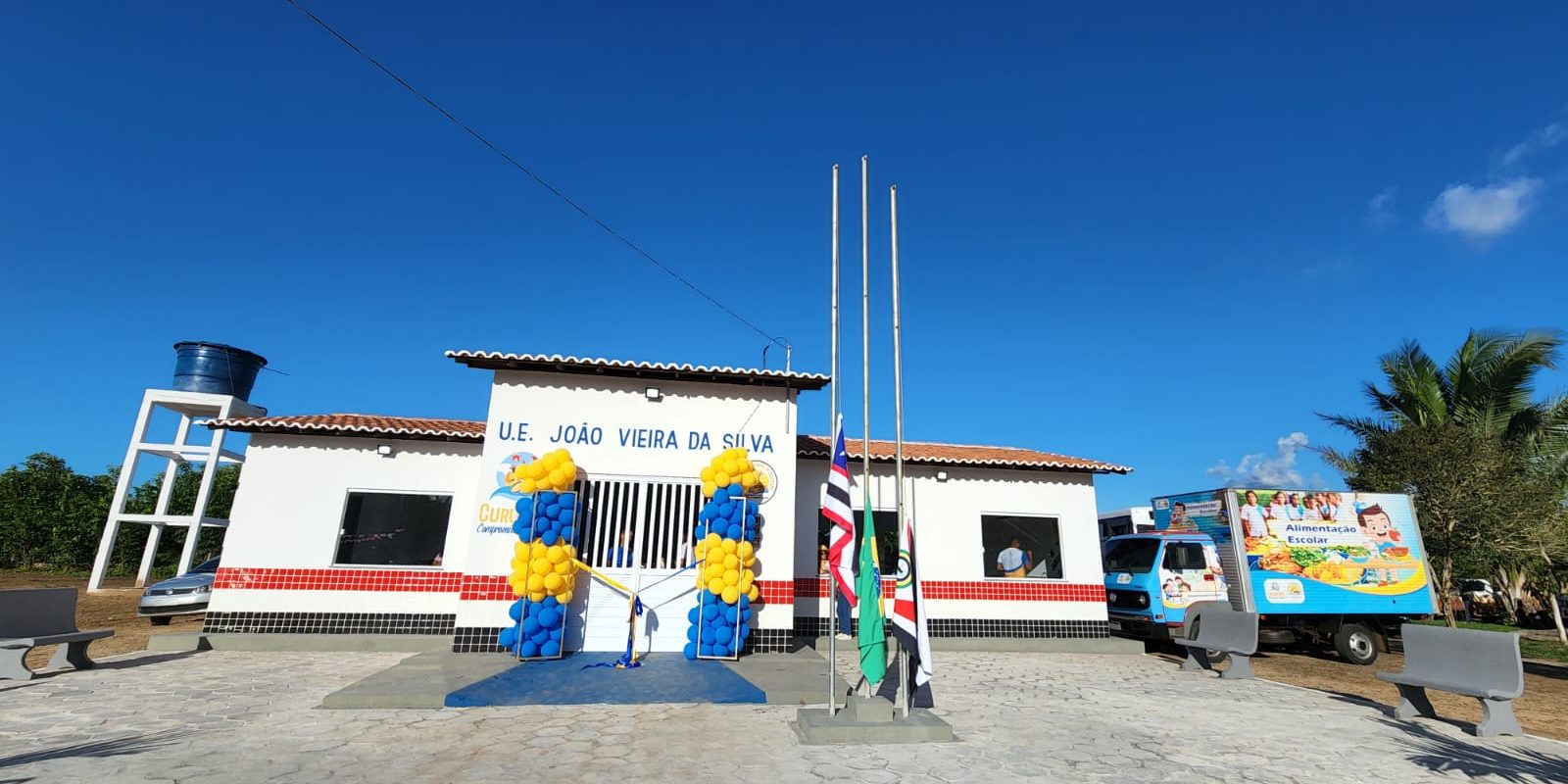 Prefeito Aldo Lopes inaugura mais uma moderna escola no município –  Prefeitura Municipal de Cururupu – MA